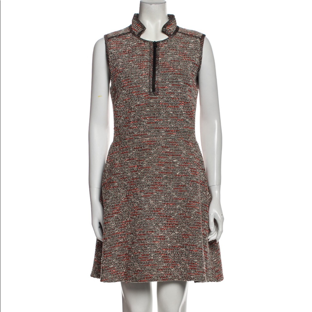 Authentic Karen Millen A Line Tweed Dress